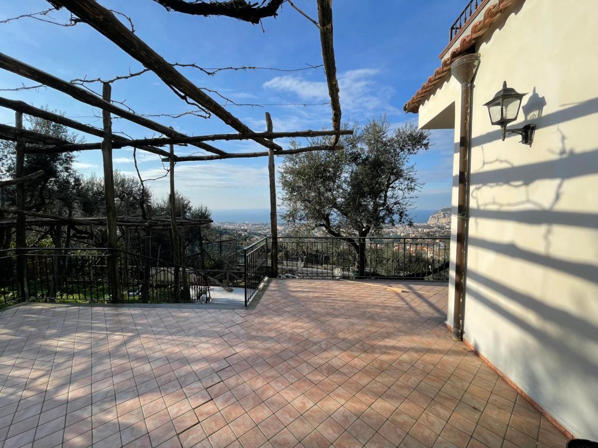 Sky View Villa Piano di Sorrento Exterior foto