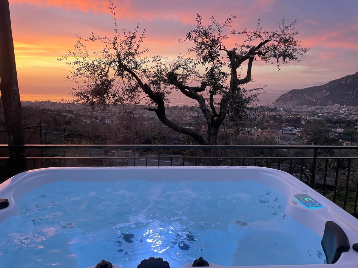 Sky View Villa Piano di Sorrento Exterior foto