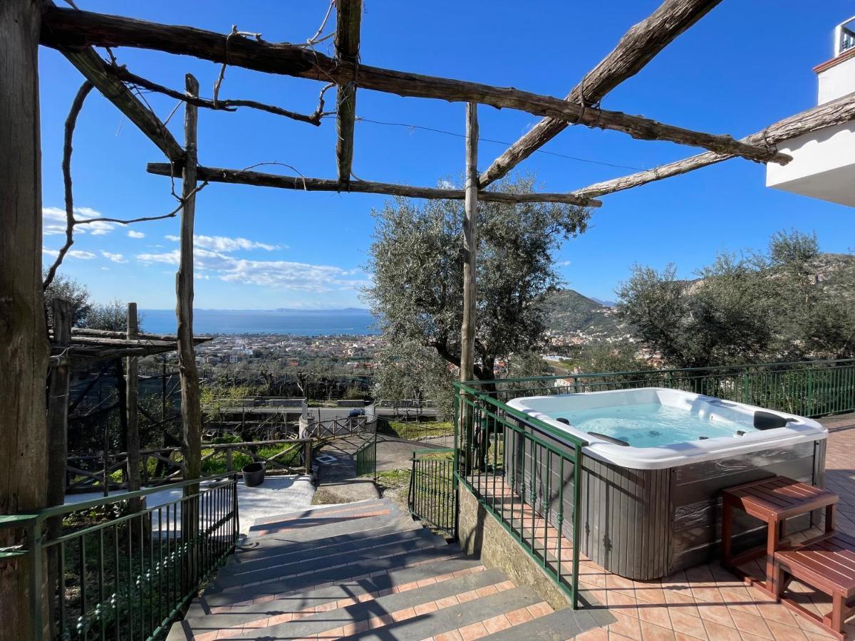 Sky View Villa Piano di Sorrento Exterior foto